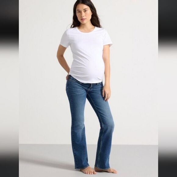 J crew maternity jeans straight leg 27 - Picture 1 of 12